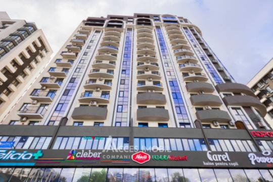 Varincom! Râșcani, bd. Renașterii, 2 camere + living. Euroreparație!: 12