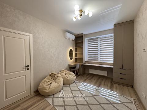 Stroy Invest! str. Liviu Deleanu, Buiucani, 3 camere + living. Euroreparație!: 4