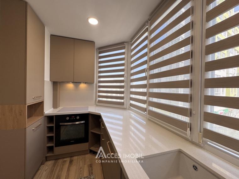 Stroy Invest! str. Liviu Deleanu, Buiucani, 3 camere + living. Euroreparație!: 8