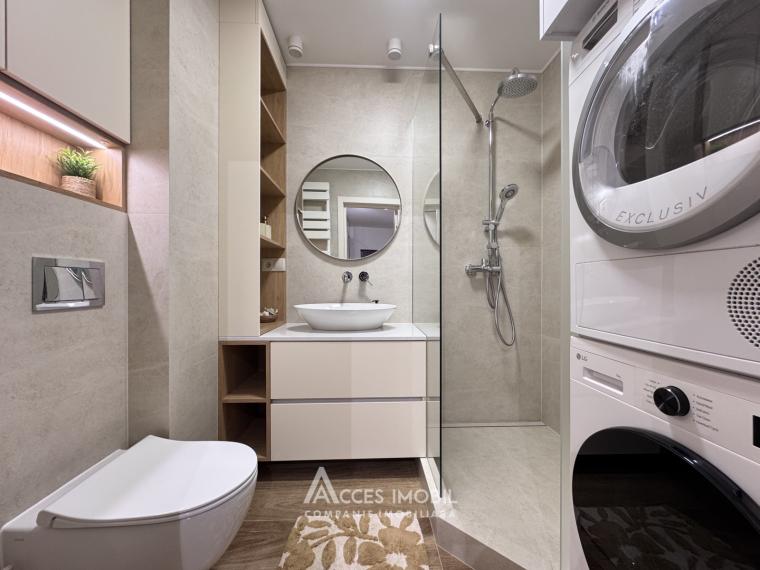 Stroy Invest! str. Liviu Deleanu, Buiucani, 3 camere + living. Euroreparație!: 12