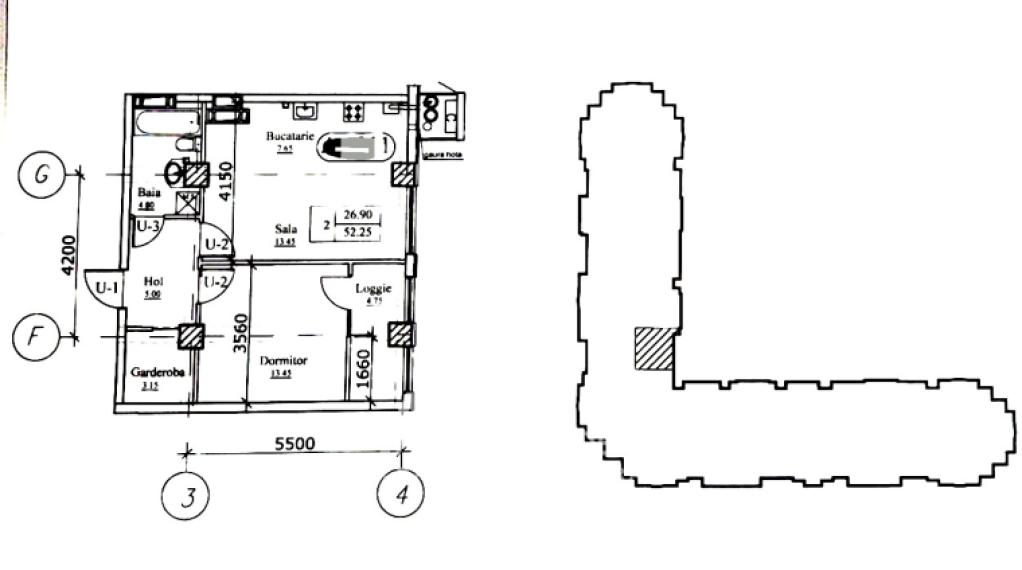 Newton House! Botanica, str. Grădina Botanică, 1 cameră + living. Variantă Albă!: 1