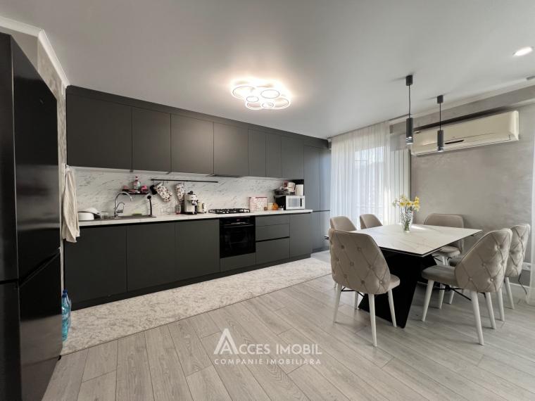 Bloc Nou! str. Nicolae Dimo, Durlești, 2 camere + living. Euroreparație!: 0