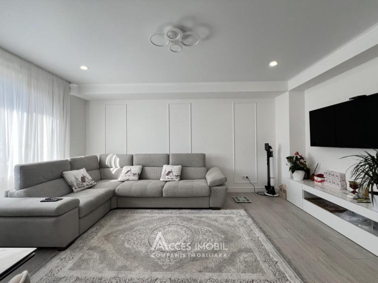 Bloc Nou! str. Nicolae Dimo, Durlești, 2 camere + living. Euroreparație!: 1