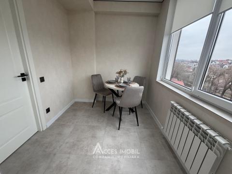 Bloc nou! Durlești, str. Tudor Vladimirescu, 2 camere + living. Euroreparație!: 3