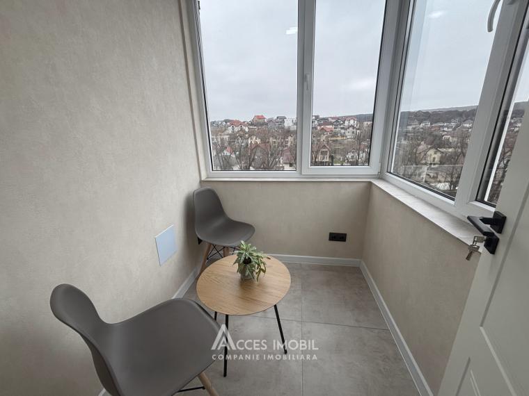 Bloc nou! Durlești, str. Tudor Vladimirescu, 2 camere + living. Euroreparație!: 4