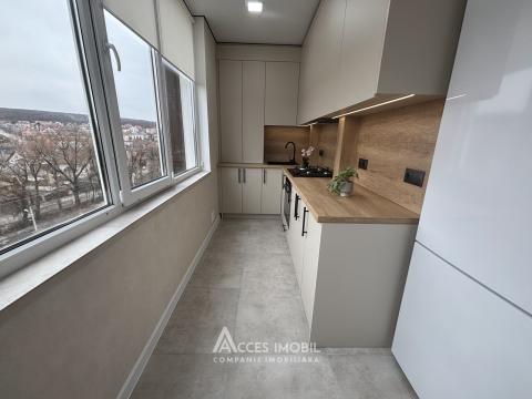 Bloc nou! Durlești, str. Tudor Vladimirescu, 2 camere + living. Euroreparație!: 5