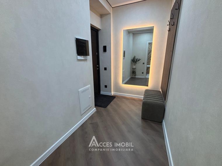 Bloc nou! Durlești, str. Tudor Vladimirescu, 2 camere + living. Euroreparație!: 6