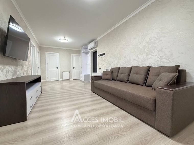 Аренда! Новострой! Чеканы, бул. Мирча чел Бэтрын, 2 комнаты + гостиная. Евроремонт!: 6