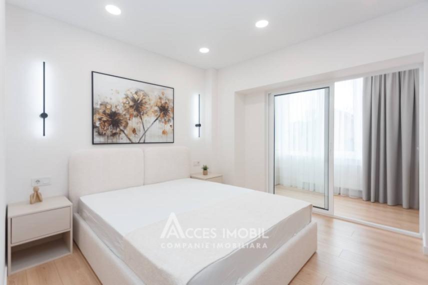 Bloc nou! Durlești, str. Tudor Vladimirescu, 2 camere + living. Euroreparație!: 0