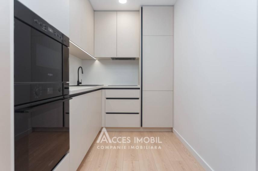 Bloc nou! Durlești, str. Tudor Vladimirescu, 2 camere + living. Euroreparație!: 9