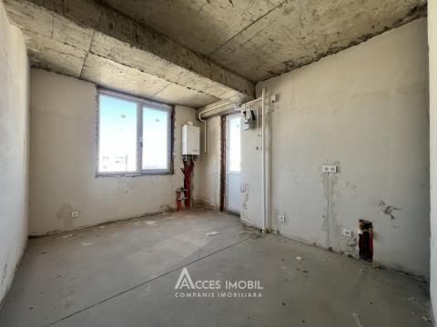 Nicons! Bloc Nou! Durlești, str. Cartușa, 1 cameră + living. Variantă albă!: 2