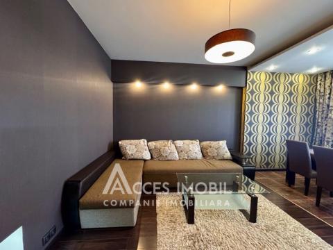 For Rent! New Block! Center, Lev Tolstoi street, 1 room + living. Euro Repair!: 1