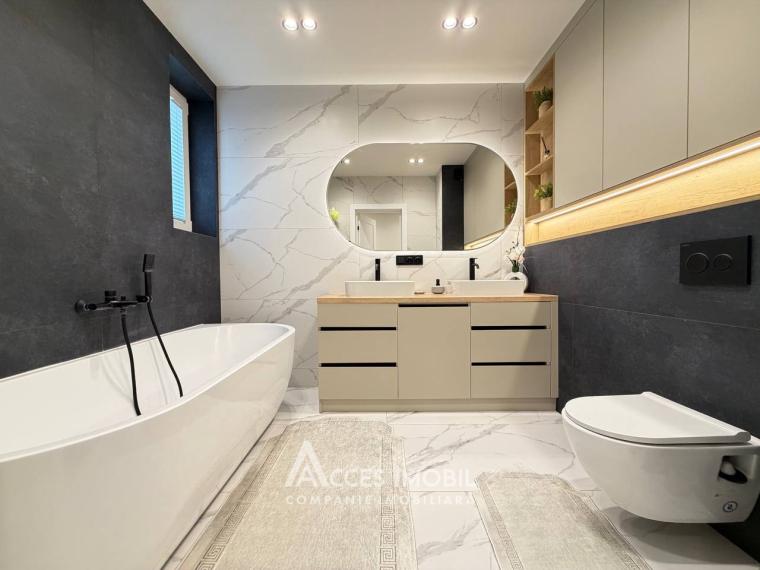 Аренда! Новострой! Чеканы, бул. Мирча чел Бэтрын, 3 комнаты + гостиная. Евроремонт!: 17