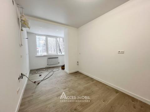 Telecentru, șos. Hâncești, 2 camere + living! Euroreparație!: 3