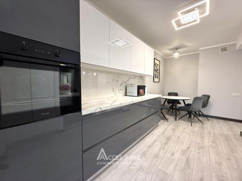 Chirie! Bloc Nou! Centru, str. Melestiu, 2 camere + living. Euroreparație!: 8