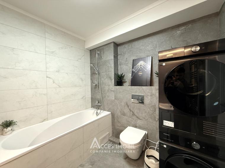 Chirie! Bloc Nou! Centru, str. Melestiu, 2 camere + living. Euroreparație!: 13