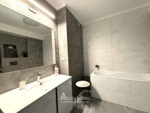 Chirie! Bloc Nou! Centru, str. Melestiu, 2 camere + living. Euroreparație!: 14