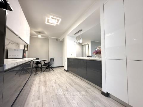 Chirie! Bloc Nou! Centru, str. Melestiu, 2 camere + living. Euroreparație!: 9