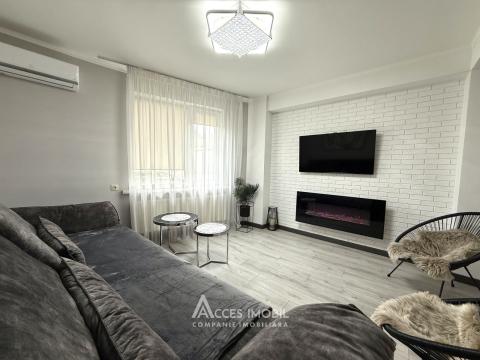 Chirie! Bloc Nou! Centru, str. Melestiu, 2 camere + living. Euroreparație!: 1