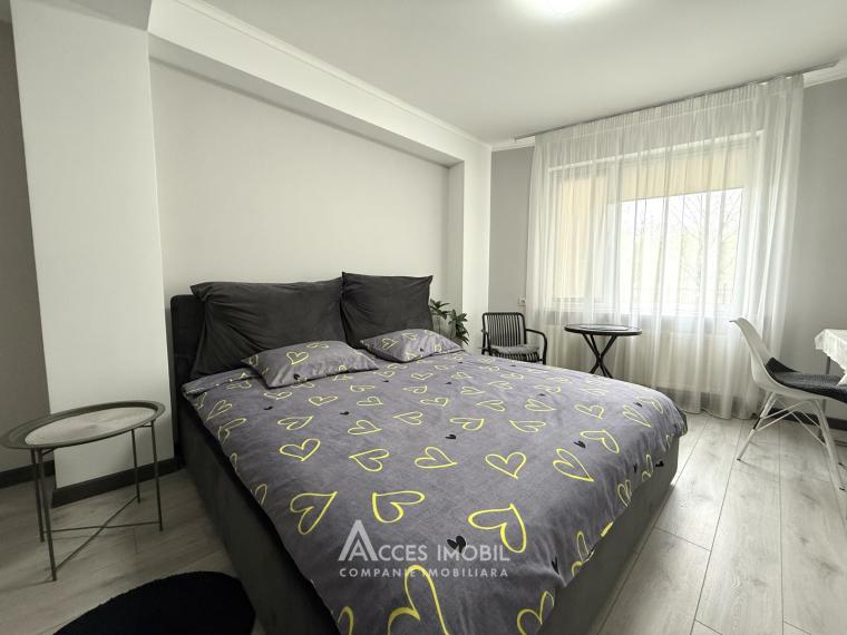 Chirie! Bloc Nou! Centru, str. Melestiu, 2 camere + living. Euroreparație!: 7