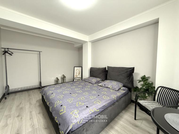 Chirie! Bloc Nou! Centru, str. Melestiu, 2 camere + living. Euroreparație!: 5