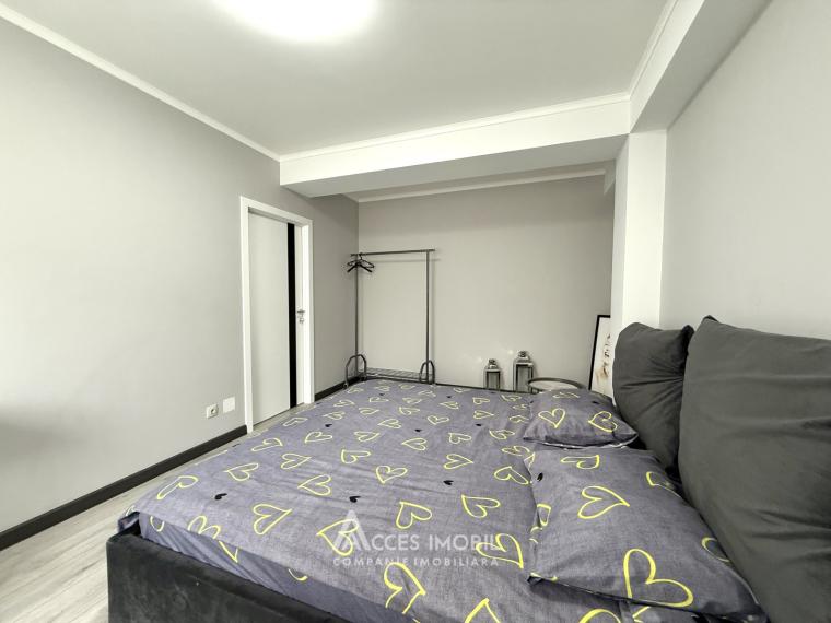 Chirie! Bloc Nou! Centru, str. Melestiu, 2 camere + living. Euroreparație!: 6