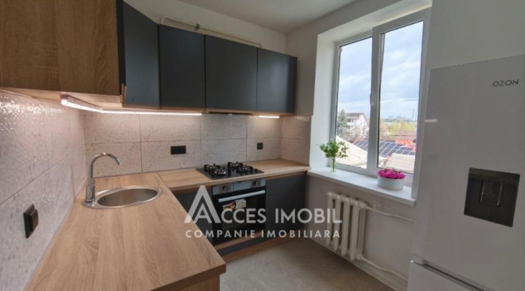 Botanica, str. N. Titulescu, 1 cameră + living. Euroreparație! De mijloc!: 3