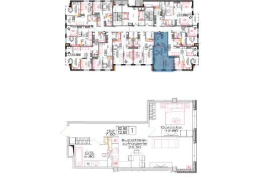 Estate Invest! Bloc Nou! Telecentru, str. Ialoveni, 1 cameră + living. Variantă albă!: 2