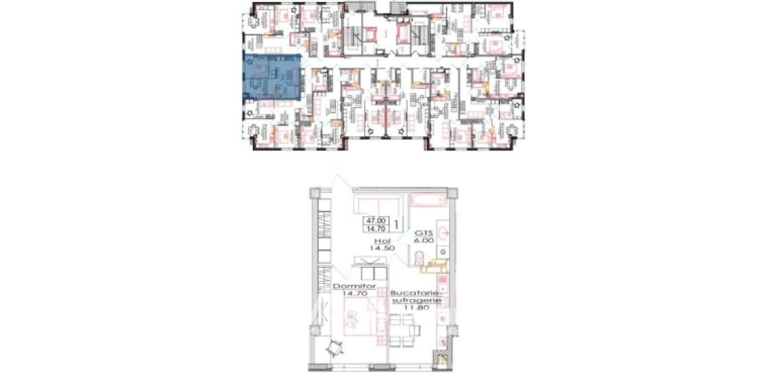Estate Invest! Bloc Nou! Telecentru, str. Ialoveni, 1 cameră + living. Variantă albă!: 2