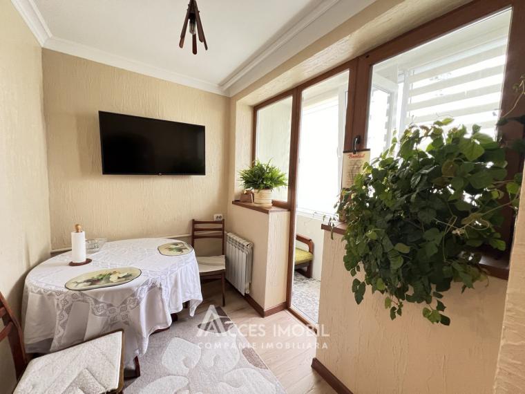 Botanica, str. Nicolae Titulescu, 3 camere + living! Euroreparație!: 8