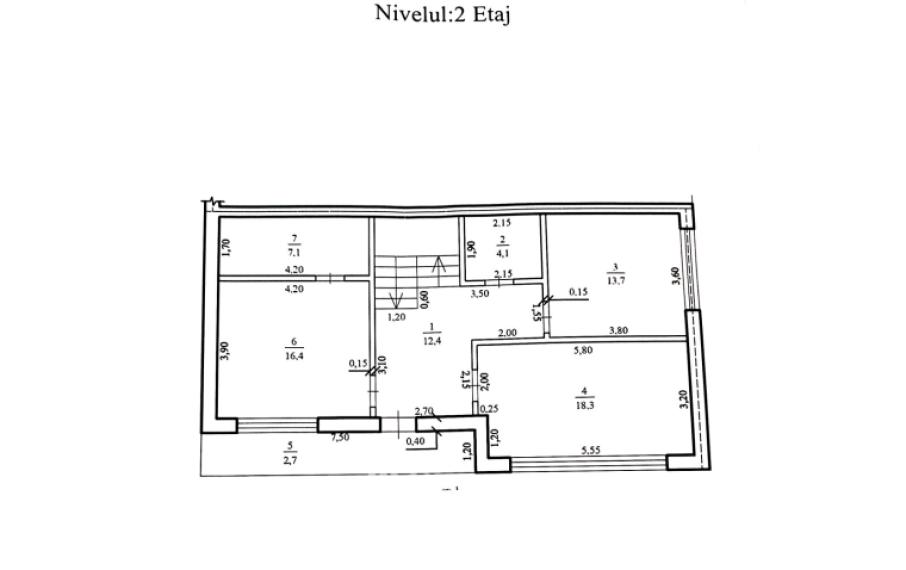 Casă în 3 niveluri! Codru, str. Schinoasa-Vale, 212m2! Variantă albă!: 20
