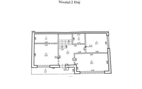 Casă în 3 niveluri! Codru, str. Schinoasa-Vale, 212m2! Variantă albă!: 20