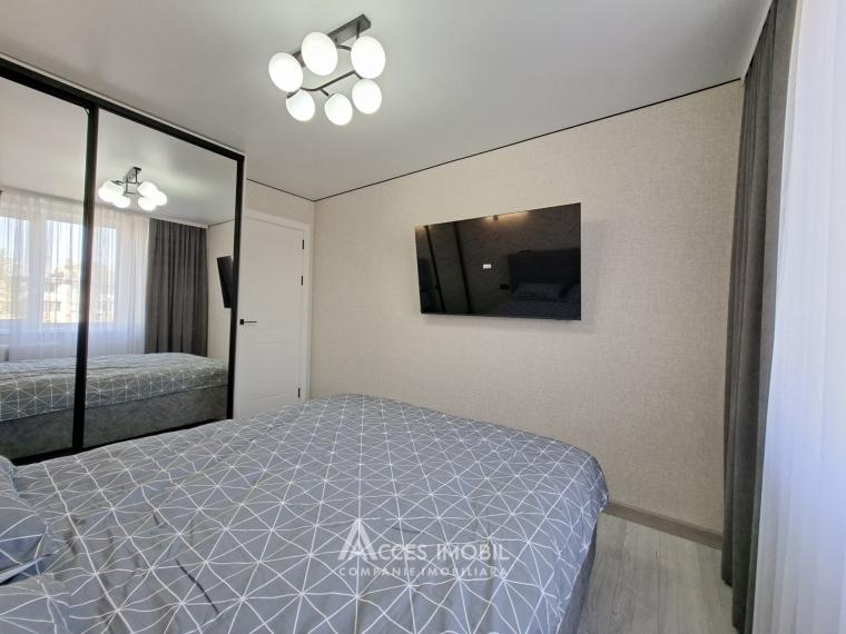 Botanica, Sarmizegetusa street, 2 rooms + living! Euro repair! Middle position!: 2