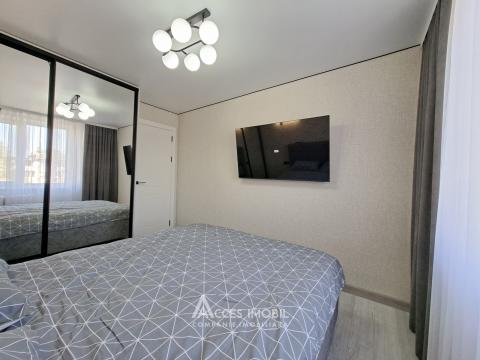 Botanica, Sarmizegetusa street, 2 rooms + living! Euro repair! Middle position!: 2