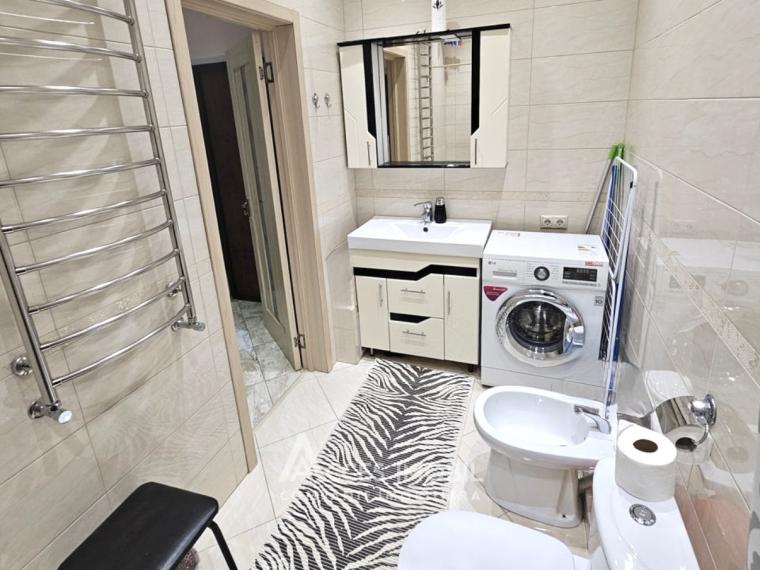 Аренда! Новострой! Буюканы, ул. Николае  Костин, 1 комната + гостиная. Евроремонт!: 3