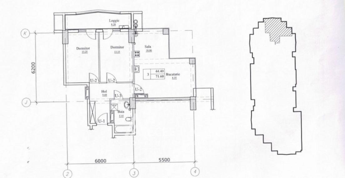 Newton House! Botanica, str. Grădina Botanică, 2 camere + living. Variantă Albă!: 1