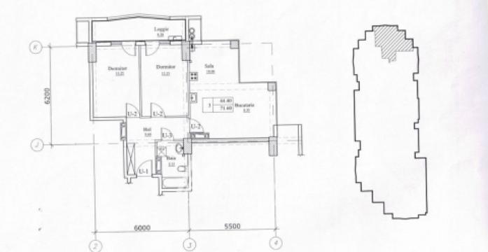 Newton House! Botanica, str. Grădina Botanică, 2 camere + living. Variantă Albă!: 1