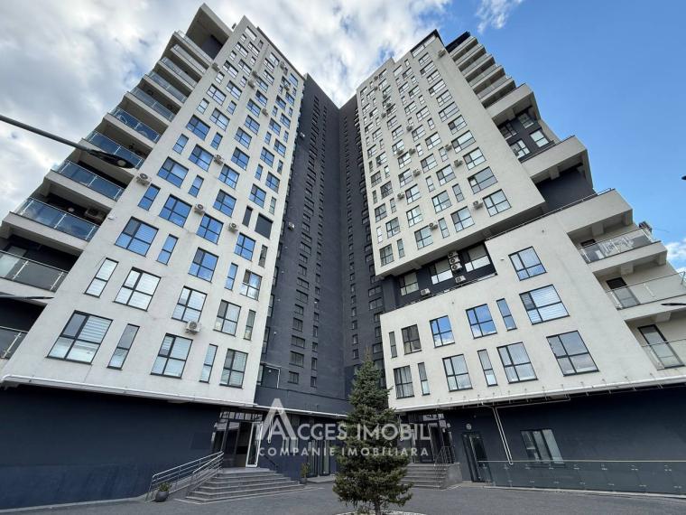 Chirie! Bloc Nou! Centru, str. C. Vârnav, 2 camere + living. Euroreparație!: 19