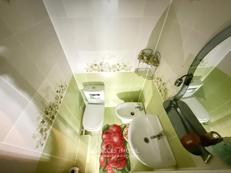 Botanica, str. Nikolai Zelinski, 2 camere + living! Euroreparație! Încălzire Autonomă!: 8