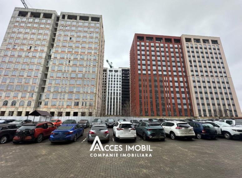 City Gardens! Râșcani, bd. Renașterii Naționale, 2 camere + living. Variantă albă!: 0