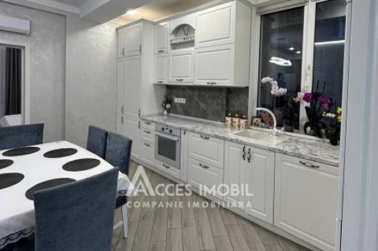 Bloc Nou! Centru, str. Alexandru Cosmescu, 3 camere + living. Euroreparație! Planimetrie individuală!: 3