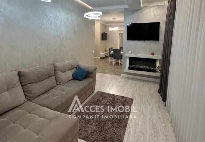 Bloc Nou! Centru, str. Alexandru Cosmescu, 3 camere + living. Euroreparație! Planimetrie individuală!: 6