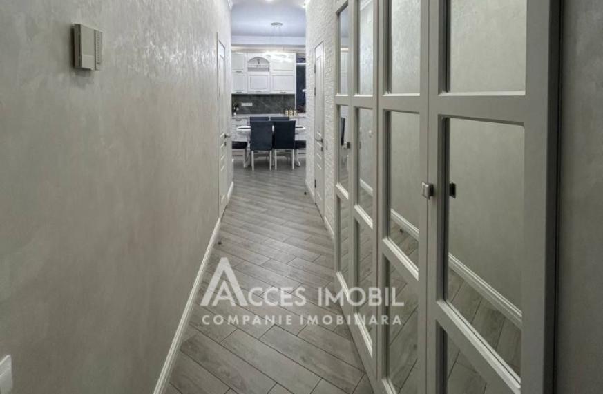 Bloc Nou! Centru, str. Alexandru Cosmescu, 3 camere + living. Euroreparație! Planimetrie individuală!: 10