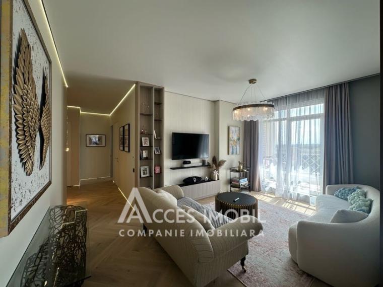 Inamstro! Bloc Nou! Buiucani, str. Liviu Deleanu, 2 camere + living. Reparație Premium! Penthouse!: 0