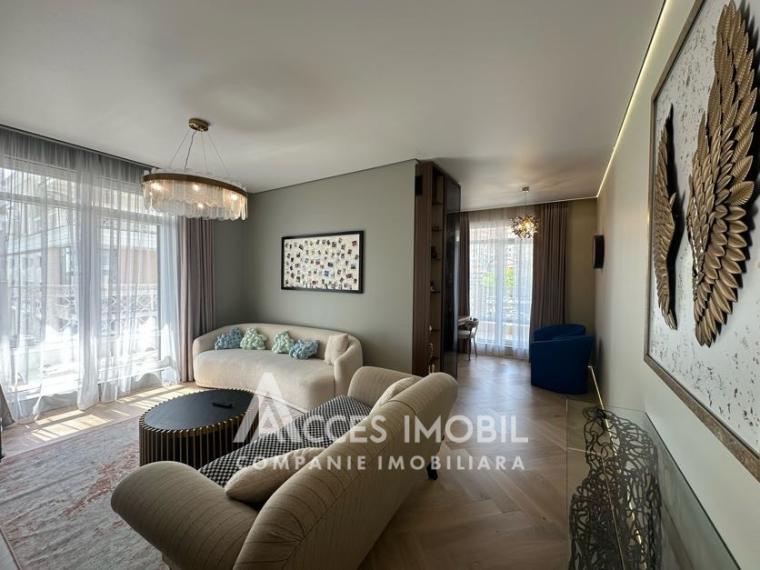 Inamstro! Bloc Nou! Buiucani, str. Liviu Deleanu, 2 camere + living. Reparație Premium! Penthouse!: 1