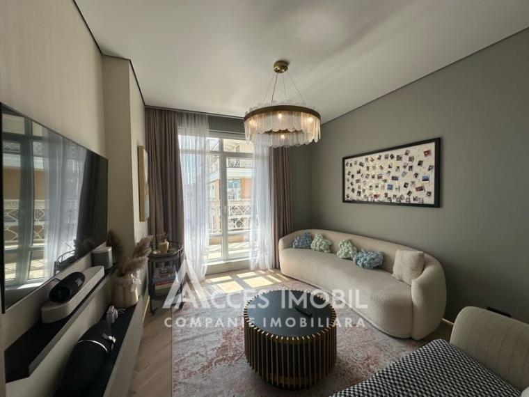 Inamstro! Bloc Nou! Buiucani, str. Liviu Deleanu, 2 camere + living. Reparație Premium! Penthouse!: 2