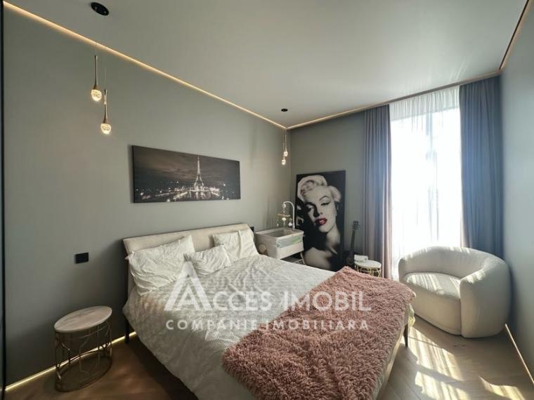 Inamstro! Bloc Nou! Buiucani, str. Liviu Deleanu, 2 camere + living. Reparație Premium! Penthouse!: 4