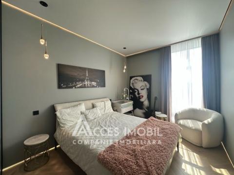 Inamstro! Bloc Nou! Buiucani, str. Liviu Deleanu, 2 camere + living. Reparație Premium! Penthouse!: 4