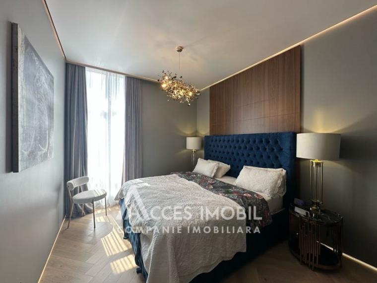 Inamstro! Bloc Nou! Buiucani, str. Liviu Deleanu, 2 camere + living. Reparație Premium! Penthouse!: 5