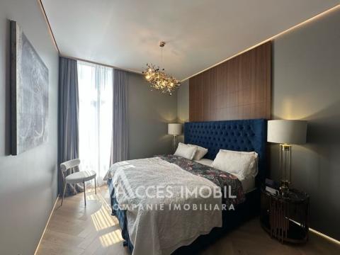 Inamstro! Bloc Nou! Buiucani, str. Liviu Deleanu, 2 camere + living. Reparație Premium! Penthouse!: 5